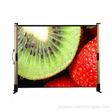 Portable table screen ---projector/projection screen